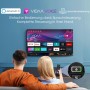 Hisense 43E78HQ QLED-TV 109cm Mittelfuß - 109 cm - DVB-S 109,2 cm (43") 4K Ultra HD Smart TV Wi-Fi Nero