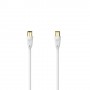 Hama 00305069 cavo coassiale 10 m Bianco
