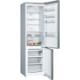 Bosch KGN393IDA frigorifero con congelatore Libera installazione 368 L D Metallico