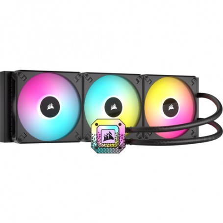 Corsair CW-9060071-WW sistema di raffreddamento per computer Case per computer Kit di raffreddamento a liquido 14 cm Ner