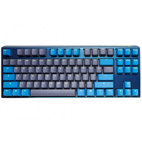 Ducky One 3 Daybreak TKL tastiera USB Tedesco Blu
