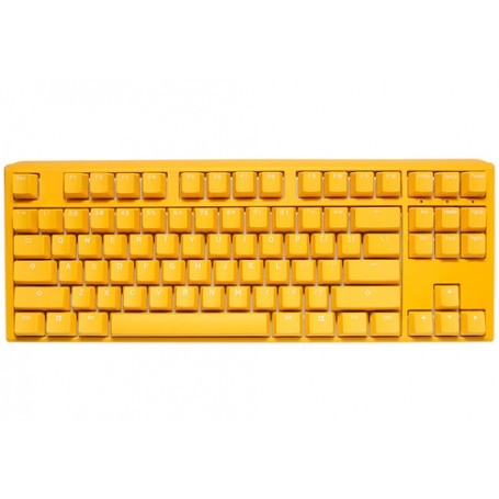 Ducky One 3 Yellow TKL tastiera USB Tedesco Giallo