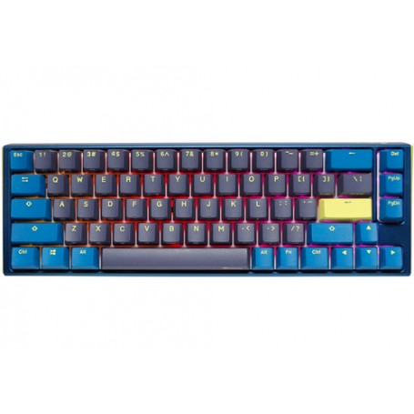 Ducky One 3 SF DayBreak tastiera USB Tedesco Nero, Blu