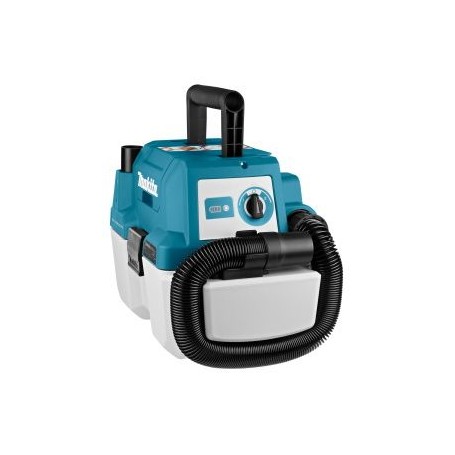 Makita DVC750LZX3 aspirapolvere a traino 7,5 L Aspiratore a cilindro Secco e bagnato Senza sacchetto
