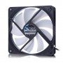 Fractal Design Silent Series R3 140mm Case per computer Ventilatore 14 cm Nero, Bianco