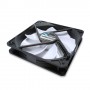 Fractal Design Silent Series R3 140mm Case per computer Ventilatore 14 cm Nero, Bianco