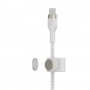 Belkin BOOST↑CHARGE PRO Flex cavo USB 3 m USB 2.0 USB C Bianco