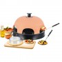 Emerio PO-115984 macchina e forno per pizza 6 pizza(e) 1200 W Nero, Arancione