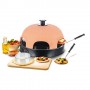 Emerio PO-115984 macchina e forno per pizza 6 pizza(e) 1200 W Nero, Arancione
