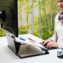 R-Go Tools RGORIDOOW porta documenti Alluminio Cappuccino
