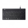 R-Go Tools RGOCODEWDBL tastiera USB QWERTZ Tedesco Nero