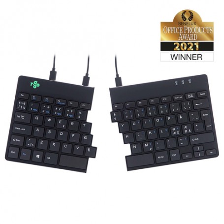 R-Go Tools RGOCONDWDBL tastiera USB QWERTY Olandese Nero