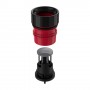 EMSA Bludrop Sleeve N3111100 borraccia Uso quotidiano 700 ml Acciaio inossidabile Nero, Acciaio inossidabile