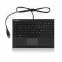 KeySonic ACK-3410 tastiera USB Inglese US Nero