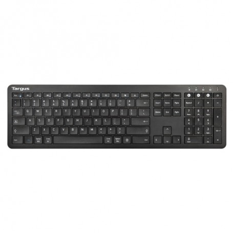 Targus AKB864DE tastiera Bluetooth QWERTY Tedesco Nero
