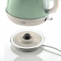 Ariete 2869 bollitore elettrico 1,7 L 2000 W Beige, Metallico, Oliva