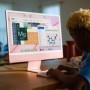 Apple iMac 61 cm (24") 4480 x 2520 Pixel Apple M 8 GB 256 GB SSD PC All-in-one macOS Big Sur Wi-Fi 6 (802.11ax) Verde (MJV83D/A)