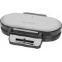Clatronic 263934 piastra per waffle 2 waffle 1200 W Grigio
