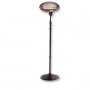 Olympia BS 55 Nero 2000 W Riscaldatore ambiente elettrico a infrarossi