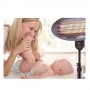 Olympia BS 55 Nero 2000 W Riscaldatore ambiente elettrico a infrarossi