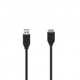 Hama 00300064 cavo USB 0,75 m USB 3.2 Gen 1 (3.1 Gen 1) Micro-USB B USB A Nero