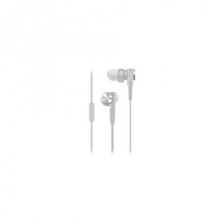 Sony MDR-XB55AP Cuffie Cablato In-ear Bianco