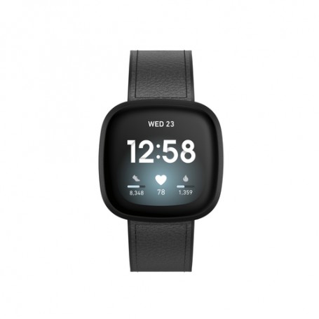 Hama 00086236 accessorio indossabile intelligente Band Nero Pelle