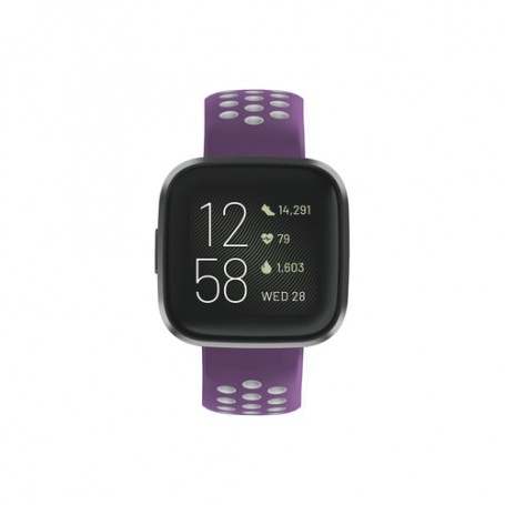 Hama 00086228 accessorio indossabile intelligente Band Grigio, Porpora Silicone