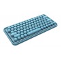 Rapoo Ralemo Pre 5 tastiera USB + RF Wireless + Bluetooth QWERTY Tedesco Blu