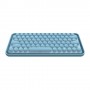 Rapoo Ralemo Pre 5 tastiera USB + RF Wireless + Bluetooth QWERTY Tedesco Blu