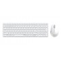 Hama 9700M tastiera Mouse incluso QWERTY Tedesco Bianco