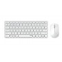 Hama 9600M tastiera Mouse incluso QWERTY Tedesco Bianco
