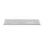 Rapoo E9800M tastiera RF senza fili + Bluetooth QWERTY Tedesco Bianco