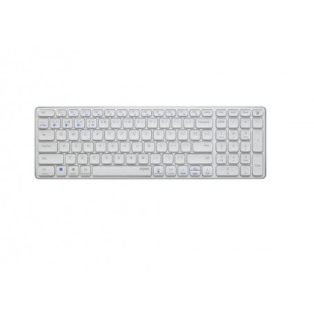 Hama E9700M tastiera Bluetooth QWERTZ Tedesco Bianco