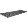 Rapoo E9700M tastiera RF senza fili + Bluetooth QWERTY Tedesco Grigio