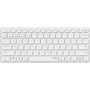 Rapoo E9600M tastiera RF senza fili + Bluetooth QWERTY Tedesco Bianco