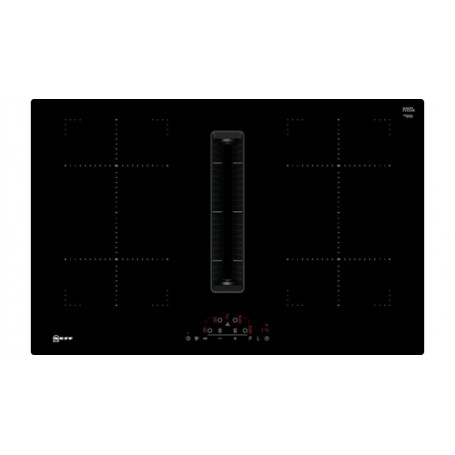 Neff T48CD7AX2 + Z861SB4 Nero Da incasso 80 cm Piano cottura a induzione 4 Fornello(i)
