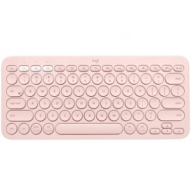 Logitech K380 Multi-Device tastiera Bluetooth QZERTY Inglese Rosa