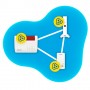 FRITZ!Repeater 3000 AX router wireless Gigabit Ethernet Banda tripla (2.4 GHz/5 GHz/5 GHz) Bianco