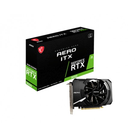 MSI GEFORCE RTX 3050 AERO ITX 8G scheda video NVIDIA 8 GB GDDR6