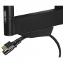 Hama 00118067 Supporto TV a parete 2,29 m (90") Nero