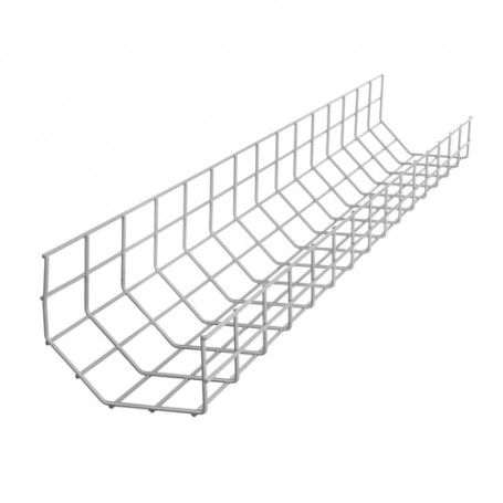 R-Go Tools RGOCMBASK blindosbarra Passerella in filo d'acciaio dritta Grigio