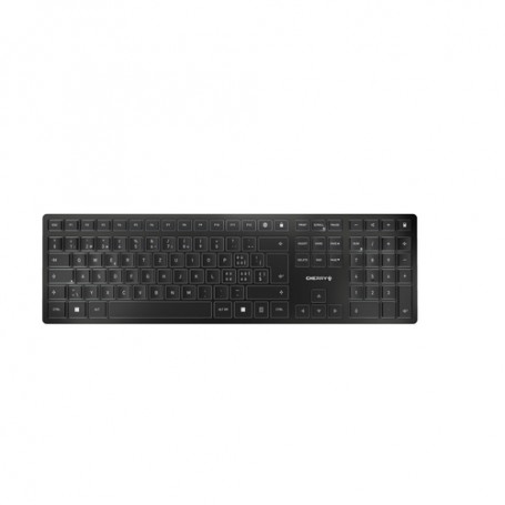 CHERRY KW 9100 SLIM tastiera RF senza fili + Bluetooth QWERTZ Svizzere Nero
