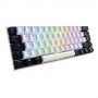 Sharkoon SGK50 S4 tastiera USB QWERTZ Tedesco Bianco