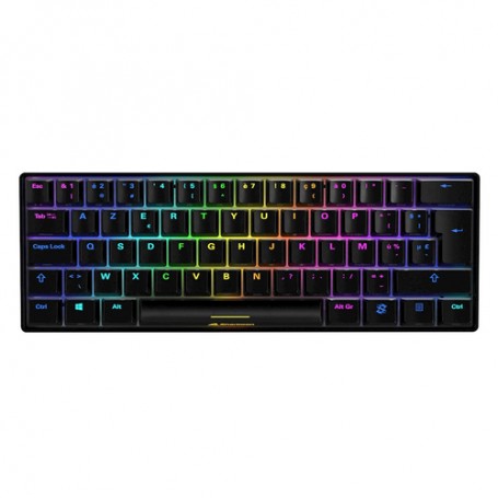Sharkoon SGK50 S4 tastiera USB AZERTY Francese Nero