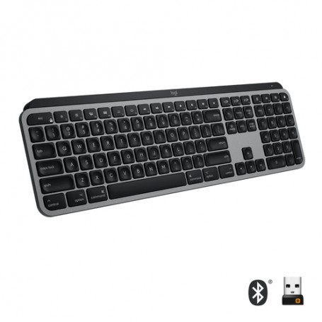 Logitech MX Keys f/ Mac tastiera RF senza fili + Bluetooth QWERTY US International Grigio