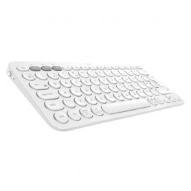 Logitech K380 Multi-Device tastiera Bluetooth QWERTY US International Bianco