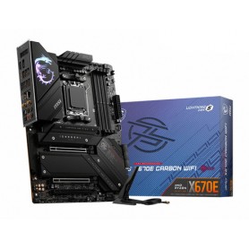 MSI MPG X670E CARBON WIFI AMD X670 Presa di corrente AM5 ATX