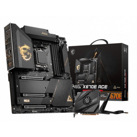 MSI MEG X670E ACE AMD X670 Presa di corrente AM5 ATX esteso
