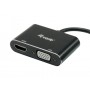Equip 133386 adattatore grafico USB 1920 x 1080 Pixel Nero